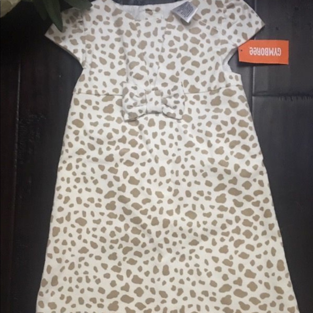 Animal print party dress.